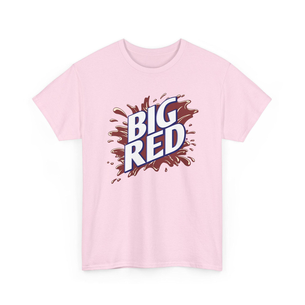 Big Red Soda Pop Logo T Shirt Light